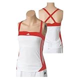 Adidas Response Court Tank-White/Cherry