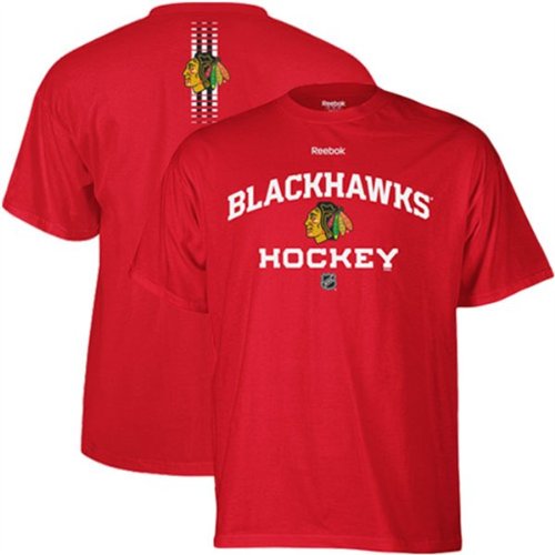 Reebok Chicago Blackhawks Authentic Progression Tee Shirt [SENIOR]