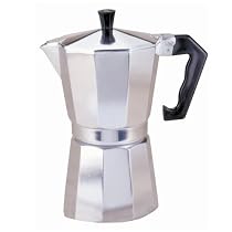 Primula Aluminum Stovetop Espresso Maker - 9 Cup