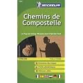 Carte ZOOM Chemins de Compostelle - Le Puy en Velay - St Jean Pied de Port