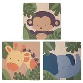 Jungle 123 Canvas Wall Art