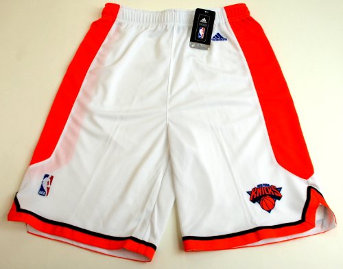 NBA Adidas New York Knicks Youth Small (Size 8) Home White Shorts