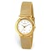 Skagen Women's 107SGGD Classic Swarovski Crystal Gold Tone Mesh White Dial Watch picture