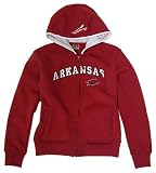 Arkansas Razorbacks Women's Aerial Full Zip Fleece Hoodie