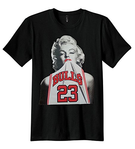 Publiciteez Men's Marilyn Monroe Michael 23 T-shirt