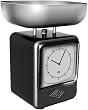 Wesco Scales with Clock Black
