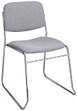 2 Pack Stack Armless Chair In Burgundy Finish By Office Star