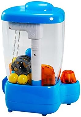 Novel Mini Candy Grabber Desktop Doll Candy Catcher Machine (Blue)