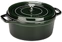 Staub 4.0 Quart Round Cocotte, Basil