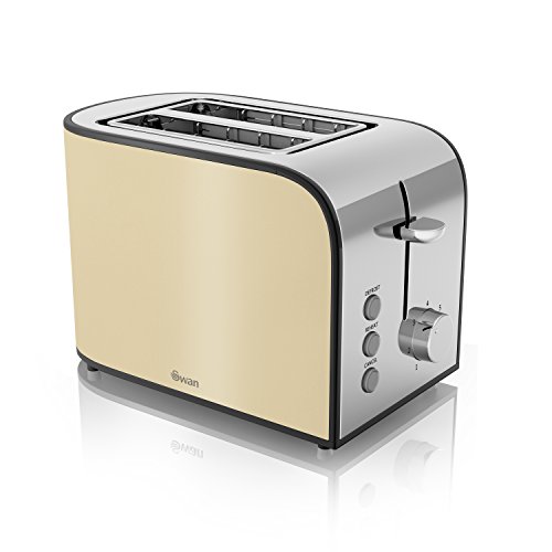 Best Choice SWAN ST17020CREN 2Slice Toaster, Cream Best Choice Toasters