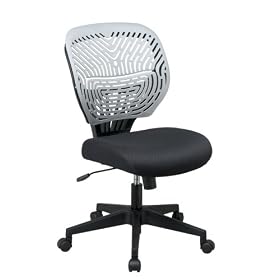Office Star Fog SpaceFlex Back and Raven Mesh Seat Chair