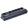 GEMBIRD programmierbare Steckdosenleiste mit 6 ueberspannungsgeschuetzten Anschluessen LED-Kontrolle EMI/RFI Rauschfilter