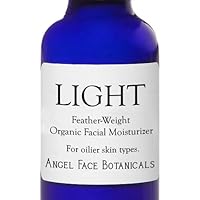 LIGHT - Feather-Weight Organic Facial Moisturizer with Rooibos Antioxidants, MSM and DMAE 1.1 oz