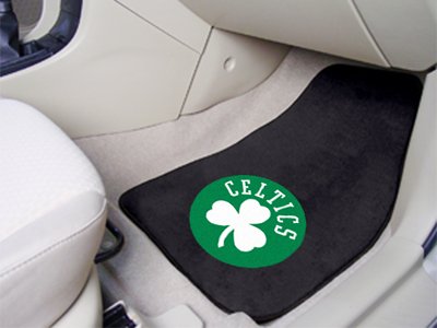 Boston Celtics Floor Mat 2 Piece Carpet Set