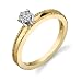 0.25 carat Diamond Solitaire Ring 14Kt Yellow Gold