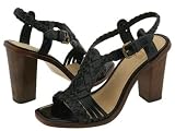 Frye Rose T Woven Shoes Womens Sandals 9 Black 73640