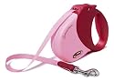 16ft Extendable Pink Dog Leads for Small Dogs (F39)
