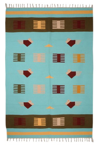 Imagen principal de Design Handmade Traditional Cotton Mat Rug-Modern Carpet Size 80 X 50 Inches