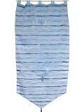 PAIRE DE DOUBLE VOILE 60x160 cm LOLITA BLEU ORGANZA