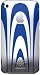 U bop Maclove Face off Series Rear Leather Feel Protector Patch For Apple Iphone 3g 3gs blue White U bop Invisible Mirror Defenderguard Screen Protection Kit full face twin Pack