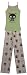 Apparel : Chococat Green Camisole / Lounge Pant set for women