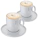 TASSIMO by WMF Cappuccino Tasse & Untertasse, 2er Pack