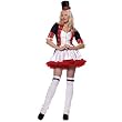 2Pc.Toy Soldier W/Dress With Gold Button Accents And Top Hat