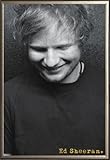 Framed Ed Sheeran - The A Team  24x36 Dry Mount Poster Gold Wood