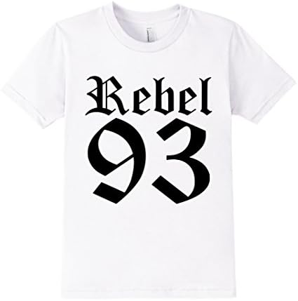 Kids Cool Streetwear T-Shirts For Men And Women Rebel 93 8 White