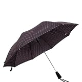 New Pink Stars Auto Open Short Unisex Umbrella Mist by Vancouver Umbrella
