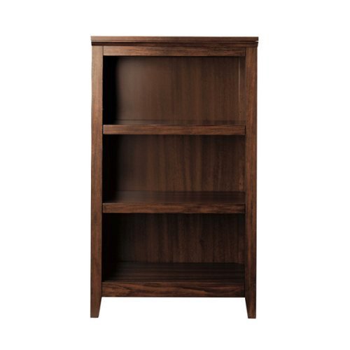 Carson 3-Shelf Bookcase - Chestnut