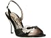Nina Giddy-LS | Women's Dress Sandals Black Luster Satin