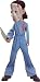 Mechanic Overalls Coverall Psycho Killer with Bloody Hockey Mask Jason Halloween Costume Adult Size up to Size 46