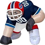Huge 5' NFL Buffalo Bills Lineman Inflatable Outdoor Yard Decoration
