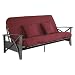 Brussels Futon Frame and Serta Mattress Set