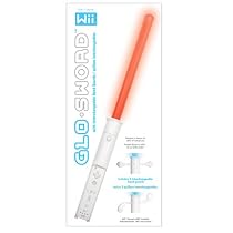 Glo Sword for Nintendo Wii - Scorching Red