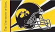 Iowa Hawkeyes 3 Ft. X 5 Ft. Flag W/Grommetts - Helmet Design - NCAA