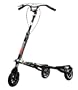 Trikke Tech T8 Series 3-Wheeled Carving Scooter (Black)