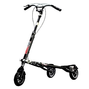 Click here to buy Trikke Tech T8 Series 3-Wheeled Carving Scooter (Black)