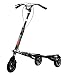 Sporting Goods : Trikke Tech T8 Series 3-Wheeled Carving Scooter (Black)