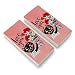 Love You Cat Flowers Eraser Set of 2