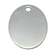 M�daille Ovale en acier inox pour chien ou chat + gravure personnalis�e