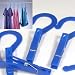 Clothes Pins Hang & Dry Hooked -18-Pack Hanger Clothespins - Household Essentials #04300-3