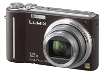 Panasonic Lumix TZ7 Digital Camera - Brown (10.1MP, 12x Optical Zoom) 3.0 inch LCD