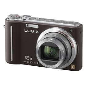 Panasonic Lumix TZ7 Digital Camera - Brown (10.1MP, 12x Optical Zoom) 3.0 inch LCD