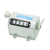 uxcell ウンター　引きカウンター　計数器　D-70　金属　シェル　5桁　リセット可能　積算　表示