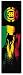 ELEMENT RASTA IRIE Skateboard Grip Tape Sheet Griptape