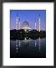 Mosque, Shah Alam, Selangor Region, Malaysia Framed Art Poster Print by Gavin Hellier, 18x22
