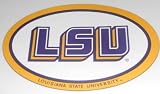 LSU Tigers Oval Magnet