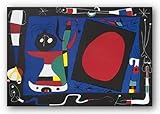 Woman At The Mirror by Joan Miro 11.5